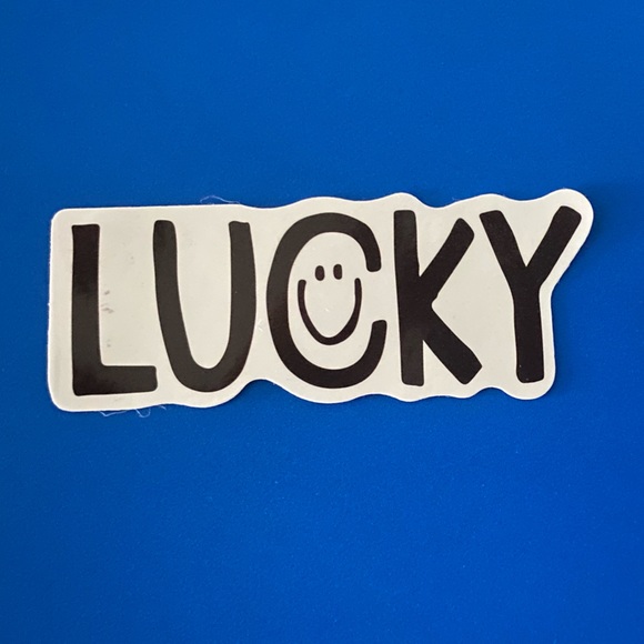 SOLD  🎉 10/$10 Stickers - Lucky 🙂 - Picture 2 of 2